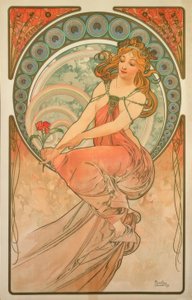 A pintura de Alphonse Mucha