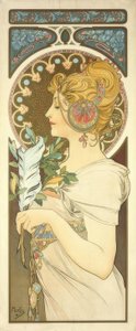 primavera de Alphonse Mucha