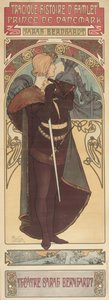 Hamlet, 1899 de Alphonse Mucha