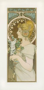 A pena de Alphonse Mucha
