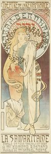 A samaritana de Alphonse Mucha