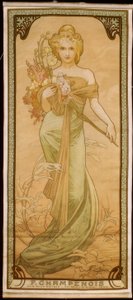 Primavera de Alphonse Mucha