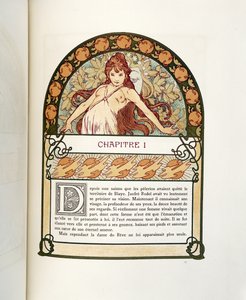 Página de Ilsee, Princesa de Trípoli, 1897 de Alphonse Mucha