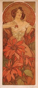 Ruby Da série As jóias de Alphonse Mucha