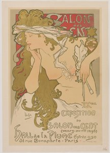 [Salon des Cent. Março-abril de 1896] de Alphonse Mucha