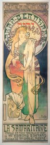 Sarah Bernhardt - La Samaritaine de Alphonse Mucha