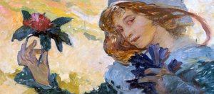 Sem título, c1880-1930 de Alphonse Mucha
