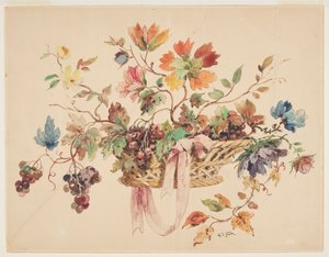 Design para bordado ou tapeçaria de Alphonse de Neuville