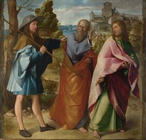 O caminho para Emaús, c. 1516