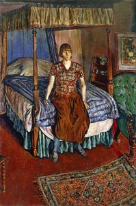 Retrato de Árvore de Íris Sentada num Quarto Canteiro de Cartazes de Alvaro Guevara