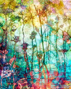 Uma Tapeçaria Rica (Quente), 2014, (telefone digital de mídia mista)