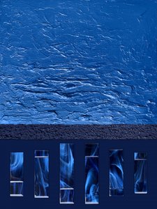 Fluxo de Fumo Azul Abstrato de Alyson Storms