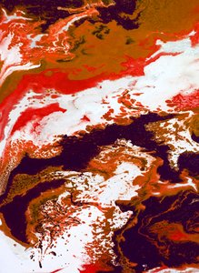 Fluxo de lava abstrato de Alyson Storms