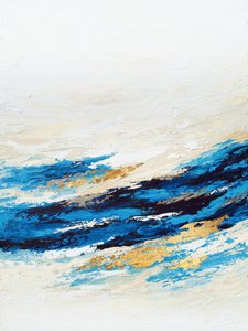 Ouro Azul das Ondas do Mar de Alyson Storms