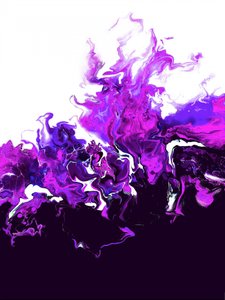 Fluxo Roxo Vibrante de Alyson Storms