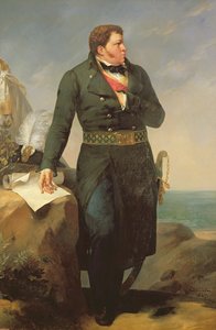 Retrato de Georges Cadoudal (1771-1804) 1827 (óleo sobre tela) de Amable Paul Coutan