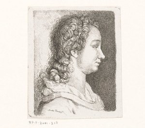 Retrato da mulher do artista Georg Friedrich Schmidt