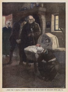Ilustração para Os Miseráveis de Victor Hugo (litografia a cores)