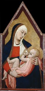 Madona do Leite, entre 1325 e 1348 de Ambrogio Lorenzetti
