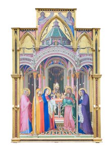 Apresentação de Jesus no templo de Ambrogio Lorenzetti