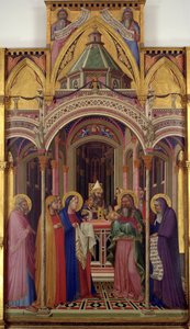 A Apresentação no Templo, 1342 de Ambrogio Lorenzetti