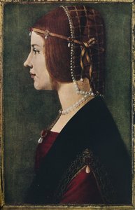 Retrato de uma jovem garota, c1490, 1936 de Ambrogio de Predis