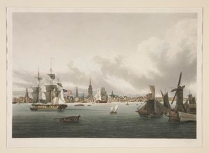 Vista de Filadélfia de Ambroise Louis Garneray