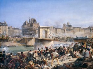 Ataque ao Hotel de Ville e Combate na Pont d
