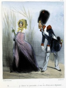 Caricatura - em "Madeleines" de Cham, c.1870-1880