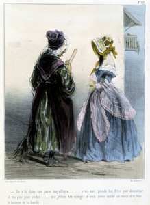 Caricatura - em "Madeleines" de Cham, c.1870-1880 de Amédée de Noé
