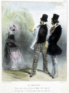 Um conhecido - em "Madeleines" de Cham, c.1870-1880 de Amédée de Noé