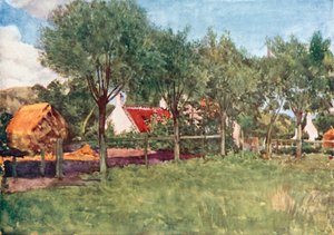 A Exploração agrícola (litografia a cores) de Amedee (after) Forestier