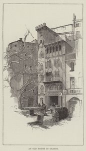 Uma casa velha em Grasse