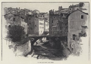 Na cidade velha, San Remo de Amedee Forestier
