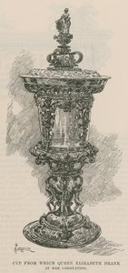 As Guildas da Cidade: The Goldsmiths &39;Company: Copa da qual a Rainha Elizabeth bebeu de Amedee Forestier