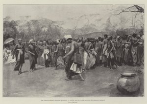 A questão da fronteira de Lagos-Daomé, uma dança nativa no distrito do hinterland em disputa