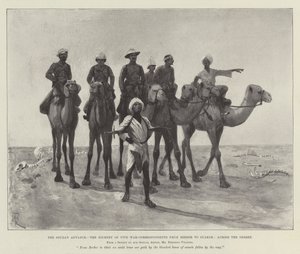 The Soudan Advance, a jornada de cinco correspondentes de guerra de Berber a Suakim, através do deserto de Amedee Forestier