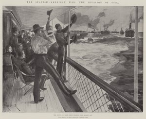 A Guerra Hispano-Americana, a Invasão de Cuba, o Comboio de Navios-Tropa a partir de Egmont Key