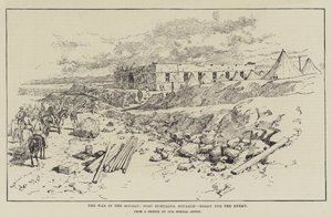 A guerra no Sudão, Forte Euryalus, Souakim, pronto para o inimigo