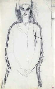 Anna Akhmatova, 1911 de Amedeo Modigliani