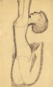 Anna Akhmatova como Acrobat, 1911 de Amedeo Modigliani