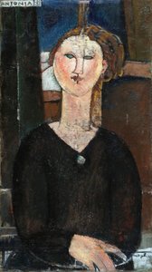 Antônia, C. 1915 de Amedeo Modigliani