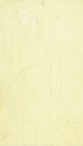 Ovelha, 1915-16 de Amedeo Modigliani