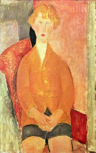 Menino de Bermuda, c.1918 de Amedeo Modigliani