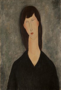 Busto de uma mulher. de Amedeo Modigliani