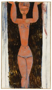 Cariátide, 1913 de Amedeo Modigliani