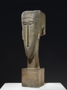 Cabeça, c.1910-12 (calcário) de Amedeo Modigliani