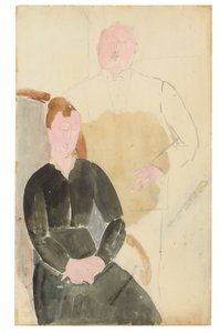 A Casa, 1915 de Amedeo Modigliani