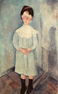 A menina de azul de Amedeo Modigliani