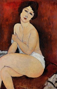 Grandes Nus Sentados (óleo sobre tela)